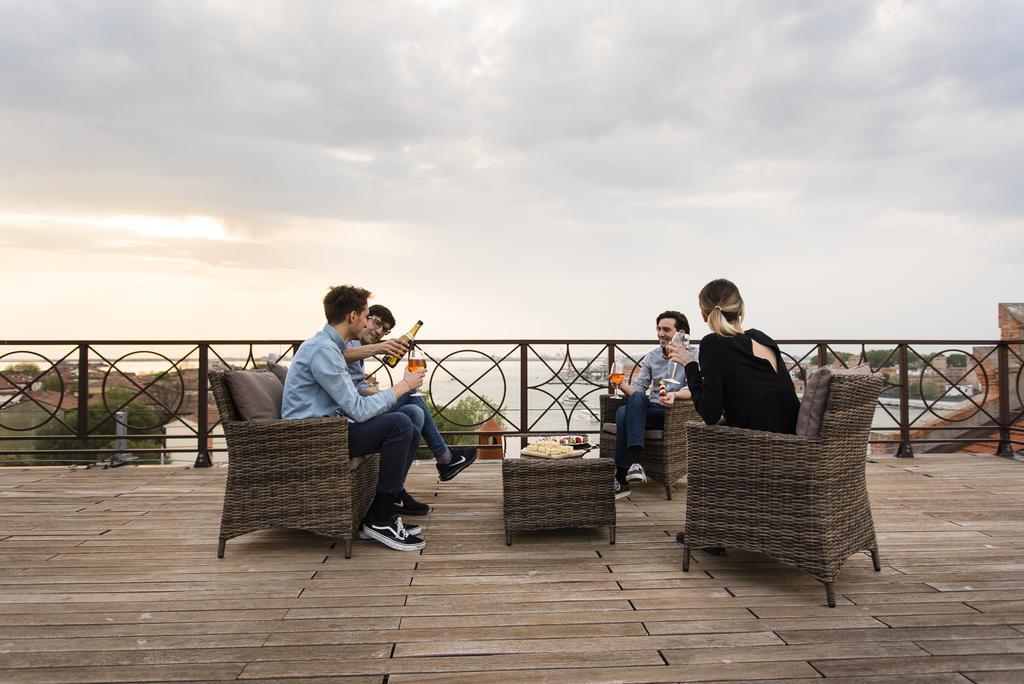 The Venice Penthouse And Rooftop-Terrace At Molino Stucky Bagian luar foto